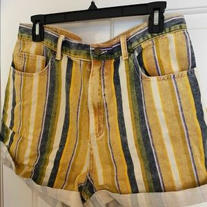 BDG colorful Jean shorts size 31